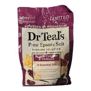 Dr Teal's Black Cherry & Vanilla Epsom Salt